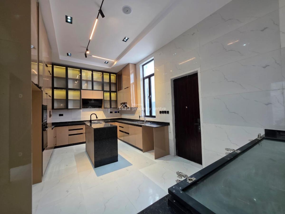 5 Bedroom Fully Detached Duplex with Bq Swimming Pool  Gym, Chevron, Lekki, Lagos, Detached Duplex for Sale