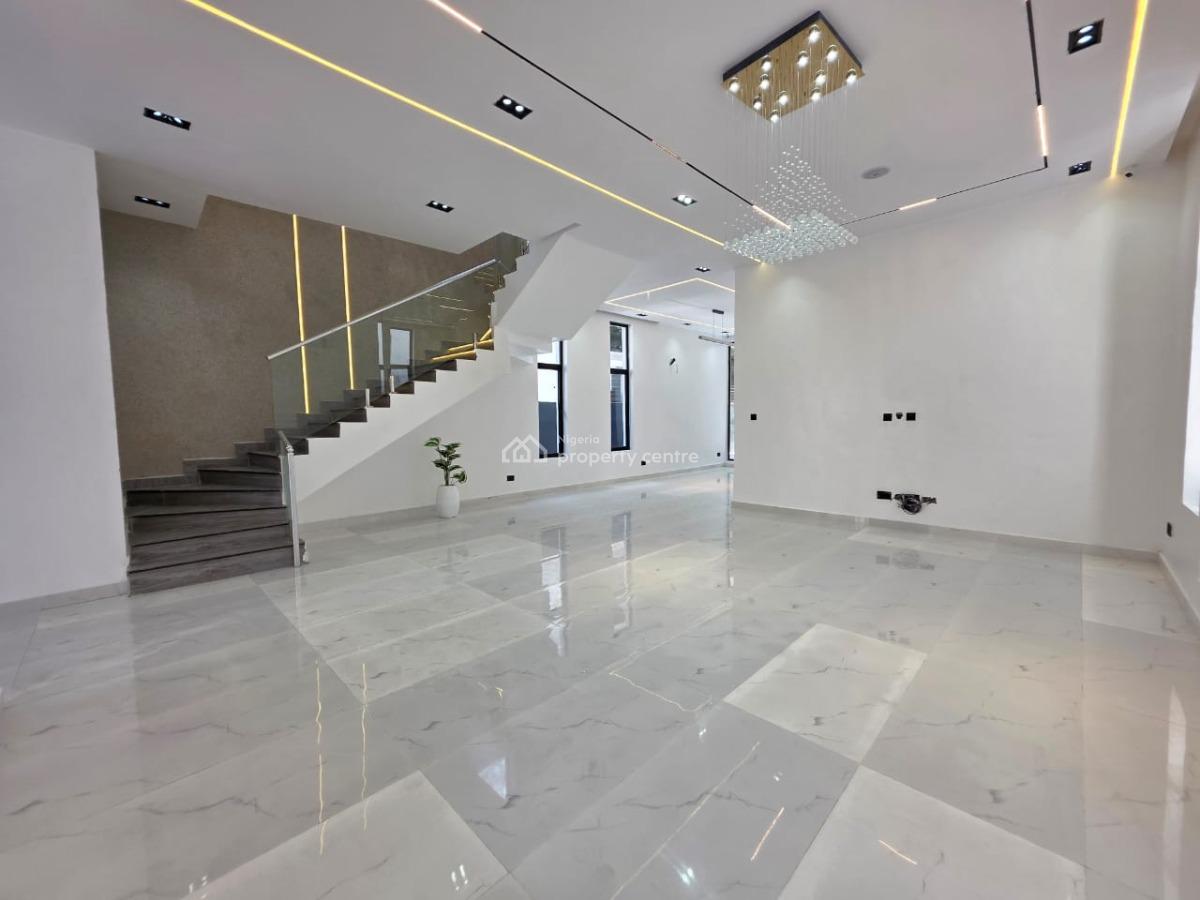 5 Bedroom Fully Detached Duplex with Bq Swimming Pool  Gym, Chevron, Lekki, Lagos, Detached Duplex for Sale