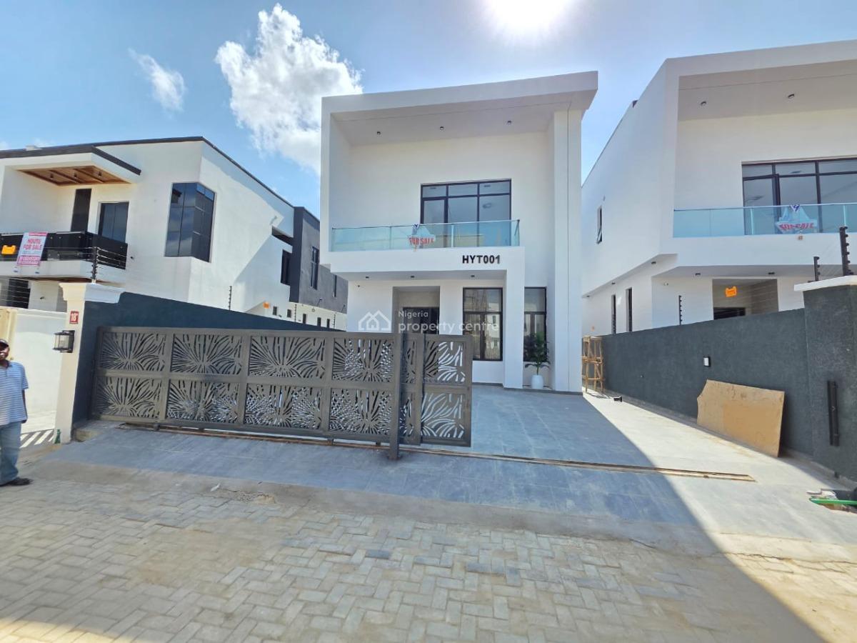 5 Bedroom Fully Detached Duplex with Bq Swimming Pool  Gym, Chevron, Lekki, Lagos, Detached Duplex for Sale
