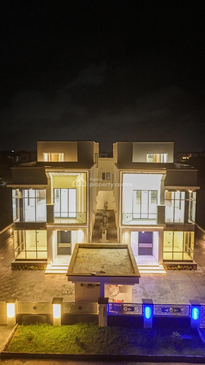 Luxury 5 Bed Fully Detached with Swimming Pool, Cinema, Smart House Du, Royal Garden Estate., Ajah, Lagos, Detached Duplex for Sale