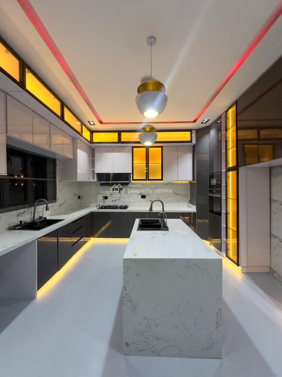 Luxury 5 Bed Fully Detached with Swimming Pool, Cinema, Smart House Du, Royal Garden Estate., Ajah, Lagos, Detached Duplex for Sale