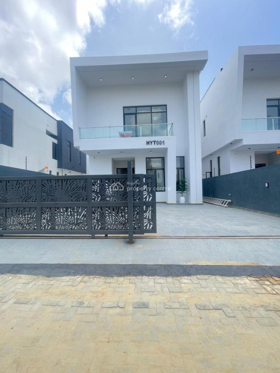Lovely 5 Bedroom Fully Detached Duplex W/ Pool, Gym, Bq, Chevron, Lekki, Lagos, Detached Duplex for Sale