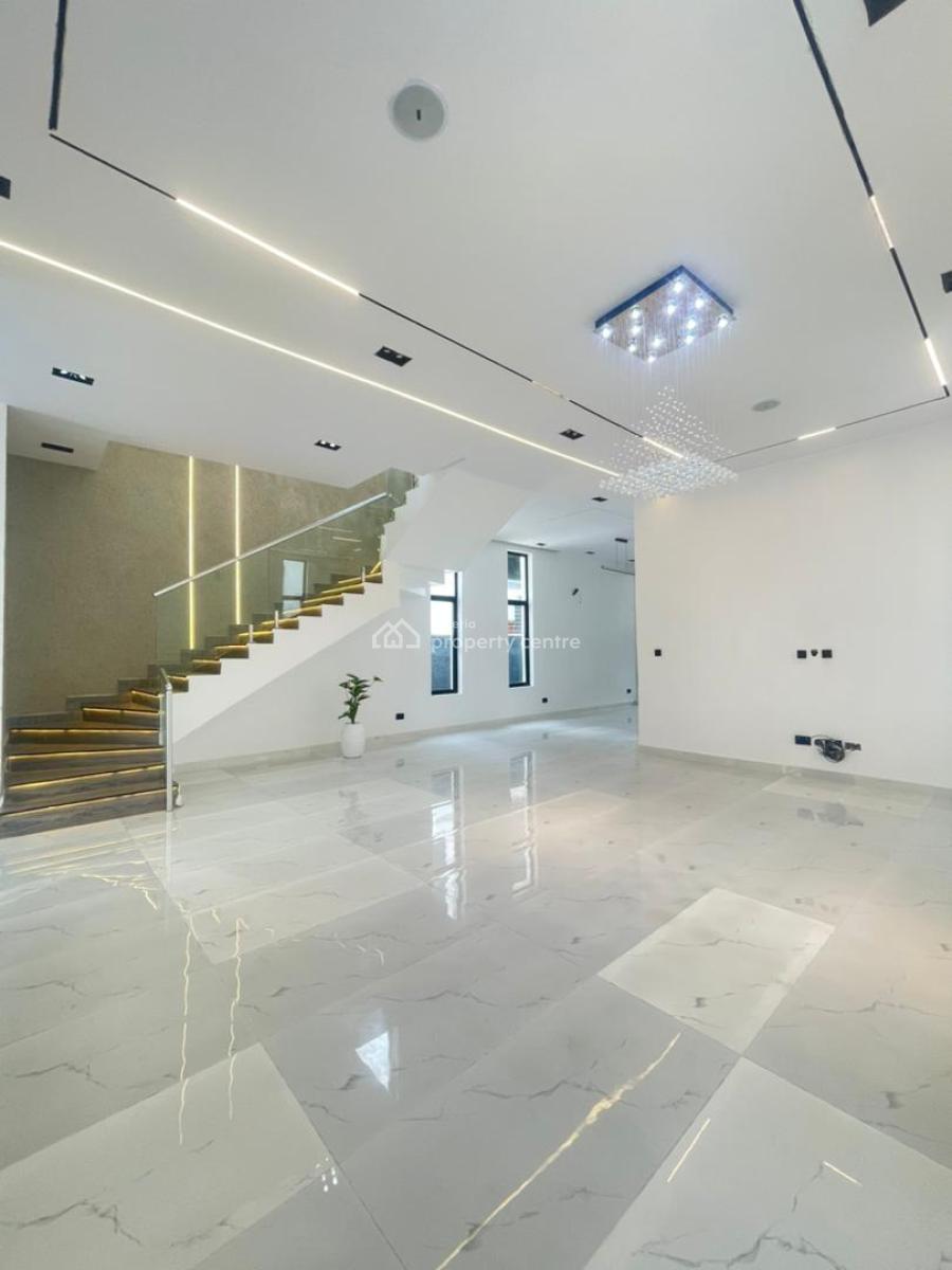 Lovely 5 Bedroom Fully Detached Duplex W/ Pool, Gym, Bq, Chevron, Lekki, Lagos, Detached Duplex for Sale