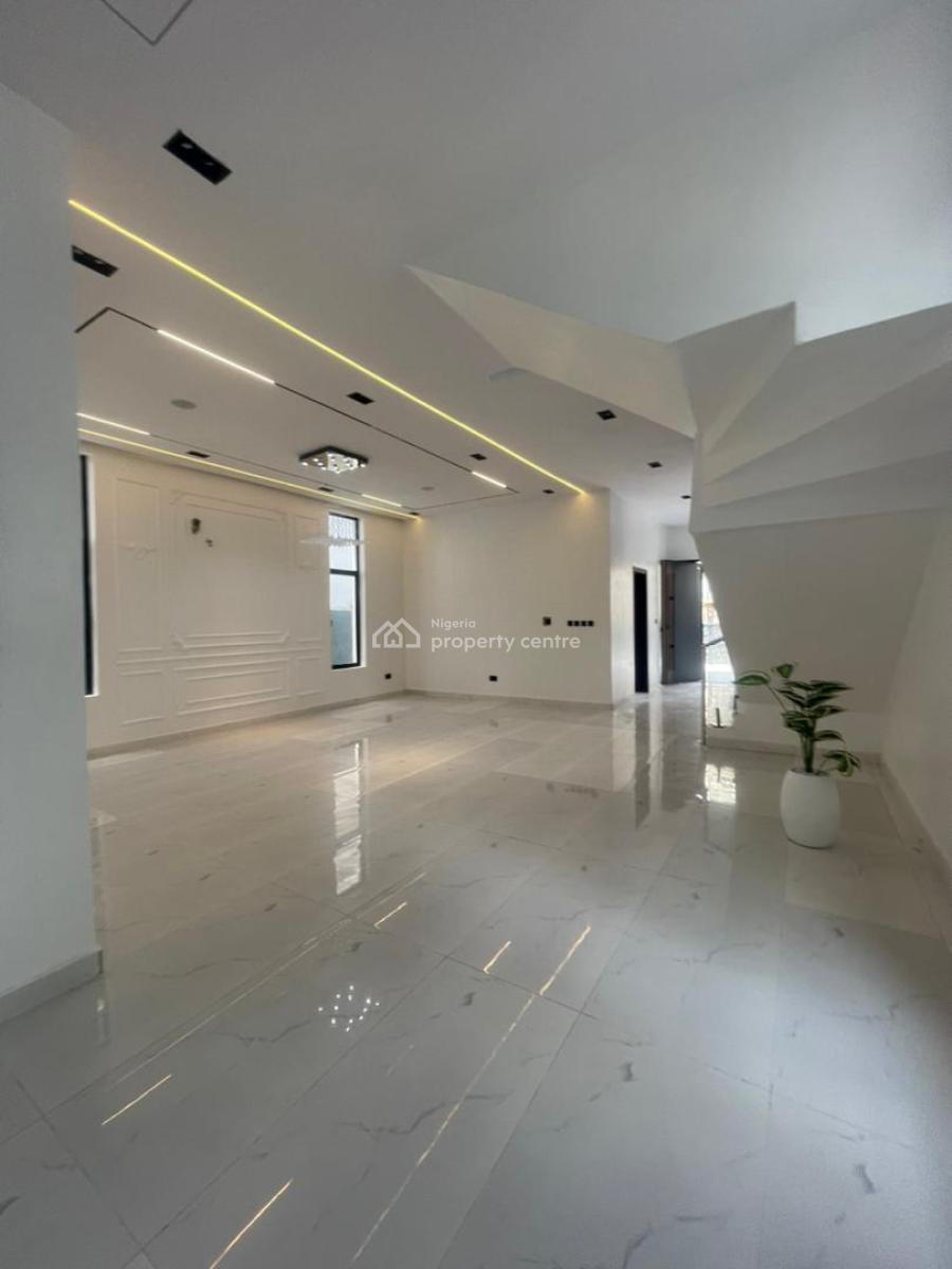Lovely 5 Bedroom Fully Detached Duplex W/ Pool, Gym, Bq, Chevron, Lekki, Lagos, Detached Duplex for Sale