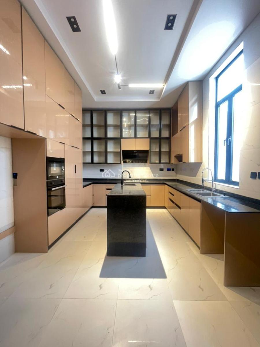 Lovely 5 Bedroom Fully Detached Duplex W/ Pool, Gym, Bq, Chevron, Lekki, Lagos, Detached Duplex for Sale