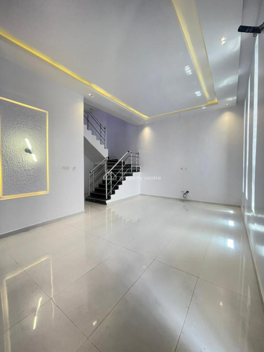 Beautiful 4 Bedroom Semi Detached Duplex with Bq in a Secured Estate, Chevron, Lekki, Lagos, Semi-detached Duplex for Sale