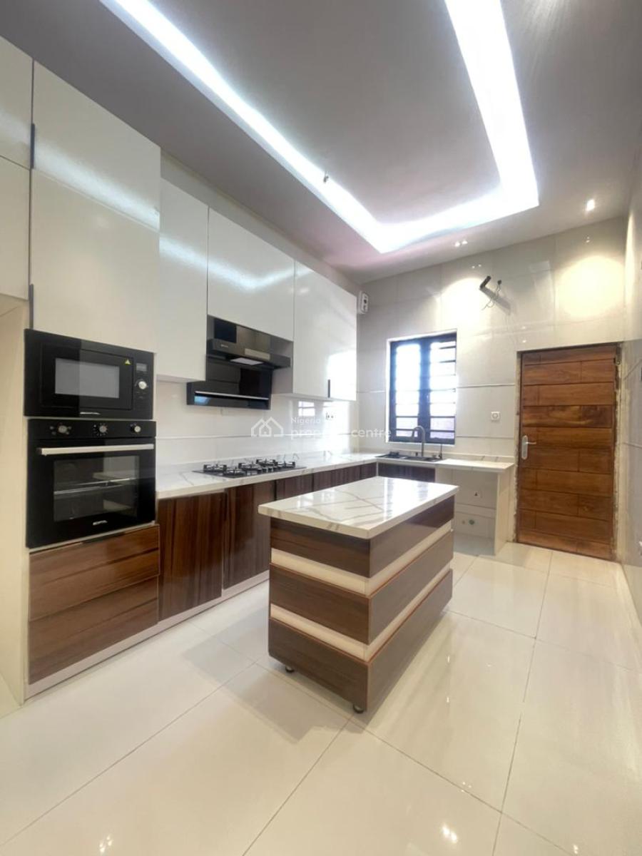 Beautiful 4 Bedroom Semi Detached Duplex with Bq in a Secured Estate, Chevron, Lekki, Lagos, Semi-detached Duplex for Sale