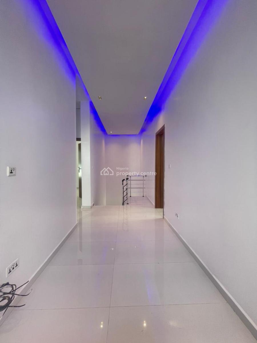 Beautiful 4 Bedroom Semi Detached Duplex with Bq in a Secured Estate, Chevron, Lekki, Lagos, Semi-detached Duplex for Sale