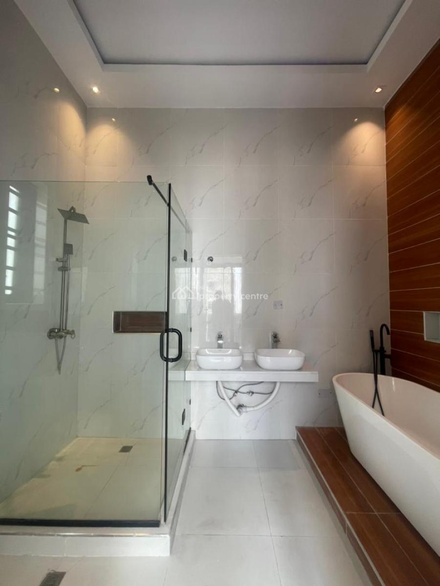 Beautiful 4 Bedroom Semi Detached Duplex with Bq in a Secured Estate, Chevron, Lekki, Lagos, Semi-detached Duplex for Sale