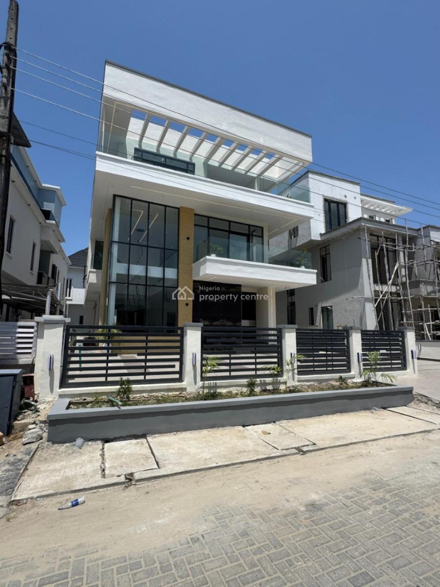 Magnificent 5 Bedroom Mansion with Rooftop, Cinema, Pool,bq, Within The Highly Exclusive Megamound Estate, Ikota, Lekki, Lagos, Detached Duplex for Sale