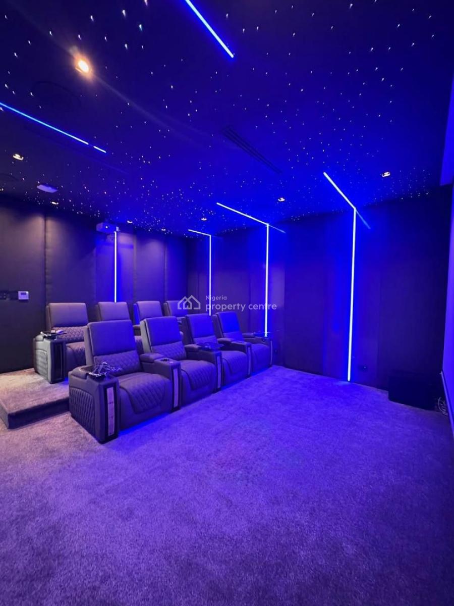 5 Bedroom Luxury Smart Detached Duplex W/ Bq, Elevator, Cinema, Bq, in a Private Estate, Ikate, Lekki, Lagos, Detached Duplex for Sale