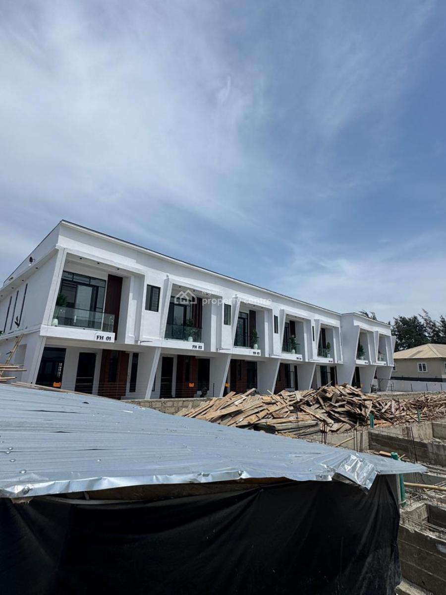 Thoughtfully Built 3 Bed Terrace with Bq. Mortgage Available, Highly Sought-after,fast Selling, Newly Built Luxury Home, Ikota, Lekki, Lagos, Terraced Duplex for Sale
