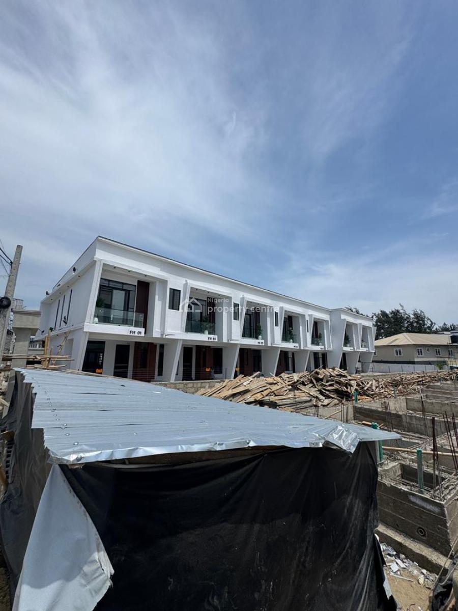 Thoughtfully Built 3 Bed Terrace with Bq. Mortgage Available, Highly Sought-after,fast Selling, Newly Built Luxury Home, Ikota, Lekki, Lagos, Terraced Duplex for Sale