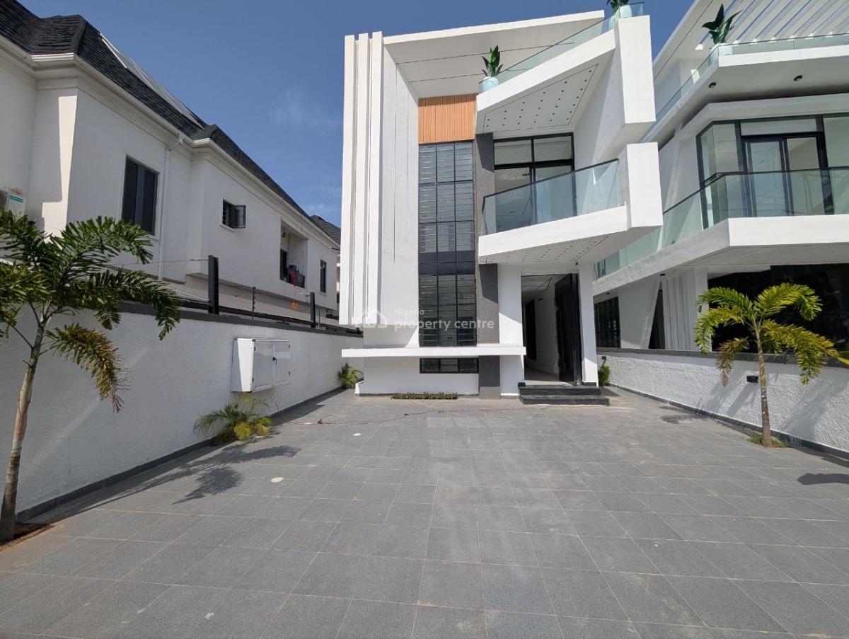 Luxury 5 Bedroom Detached Duplex with Bq & Pool, Oral Estate, Chevron Toll Gate, Lekki, Lagos, Detached Duplex for Sale