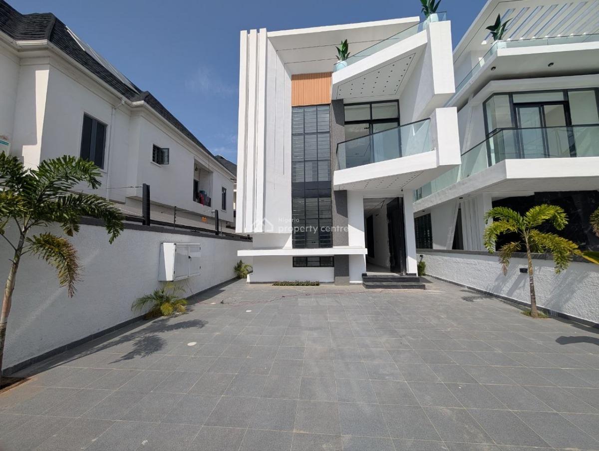 Luxury 5 Bedroom Detached Duplex with Bq & Pool, Oral Estate, Chevron Toll Gate, Lekki, Lagos, Detached Duplex for Sale
