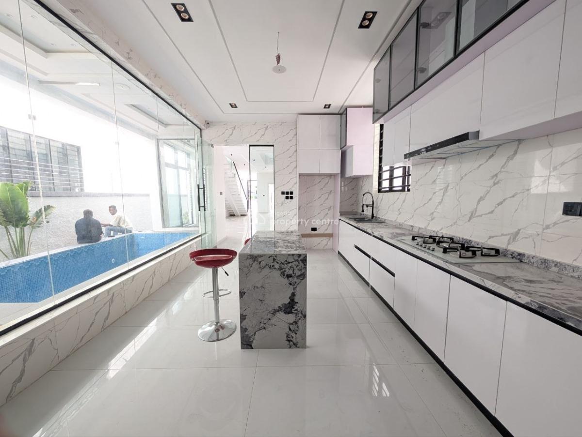 Luxury 5 Bedroom Detached Duplex with Bq & Pool, Oral Estate, Chevron Toll Gate, Lekki, Lagos, Detached Duplex for Sale