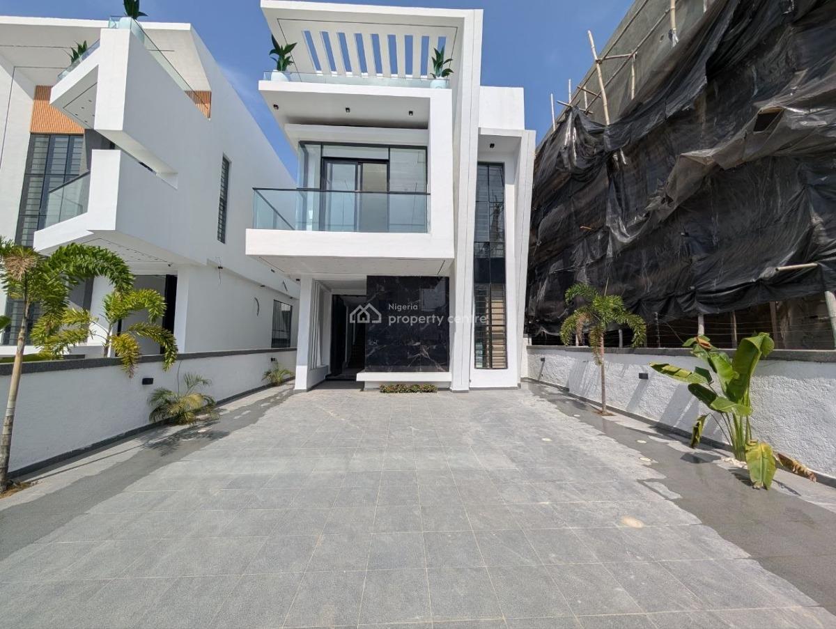 Brand New 5 Bedroom Detached Duplex with Bq & Pool, Oral Estate, Chevron Toll Gate, Lekki, Lagos, Detached Duplex for Sale