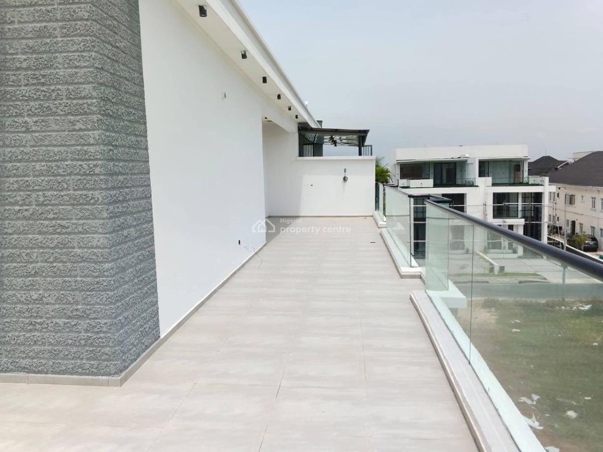 Luxury 5 Bedroom Duplex with a Penthouse, Cowrie Creek, Ikate, Lekki, Lagos, Detached Duplex for Rent