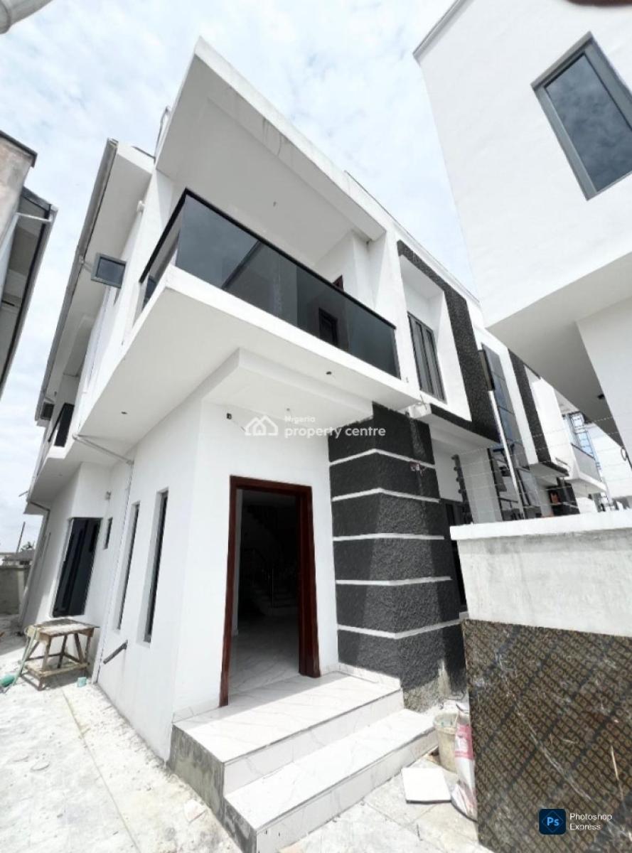 4 Bedroom Brand New House with Bq, Ologolo, Ologolo, Lekki, Lagos, Semi-detached Duplex for Sale
