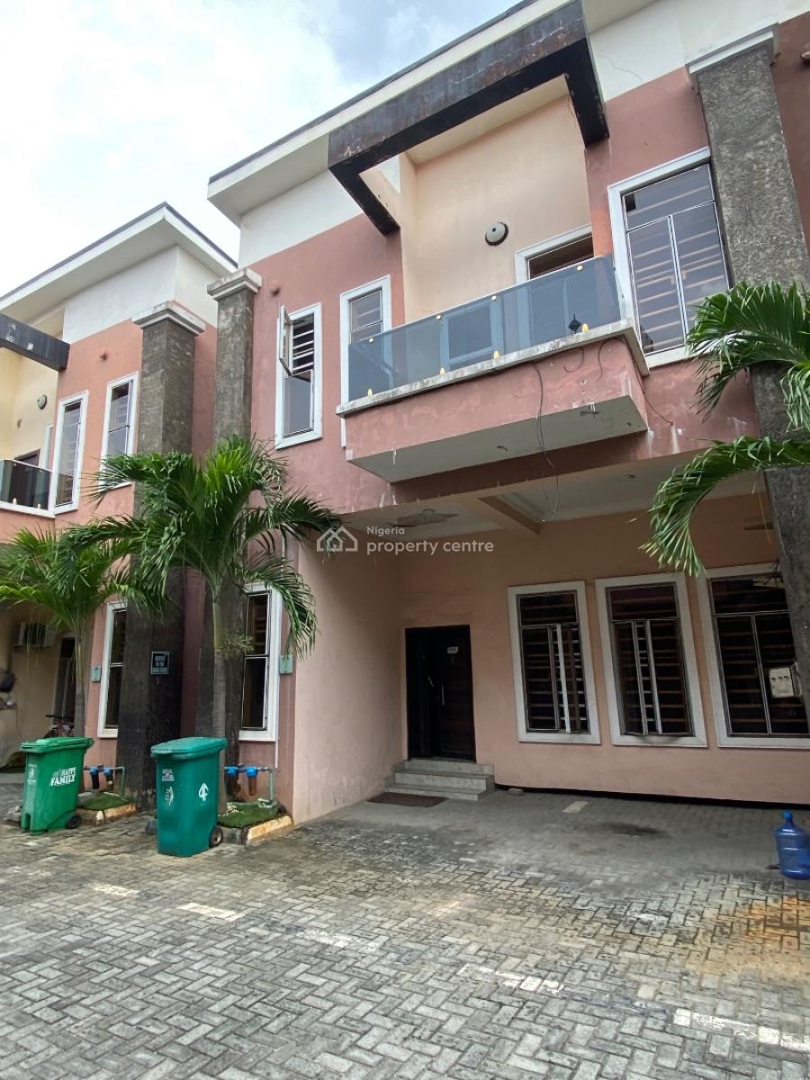 Luxury 4 Bedroom Terraced Duplex in a Beautiful Estate, Chevron , 4 Bedroom Terrace Duplex Inside a Beautiful Estate, Lekki, Lagos, Terraced Duplex for Rent