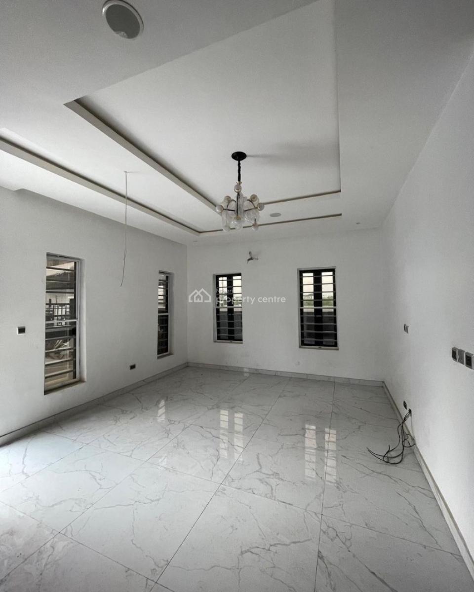 Brand New 4 Bedroom Detached Duplex with Bq, Chevron, Located in a Well Gated, Very Secured and Serene Estate, Lekki, Lagos, Detached Duplex for Sale