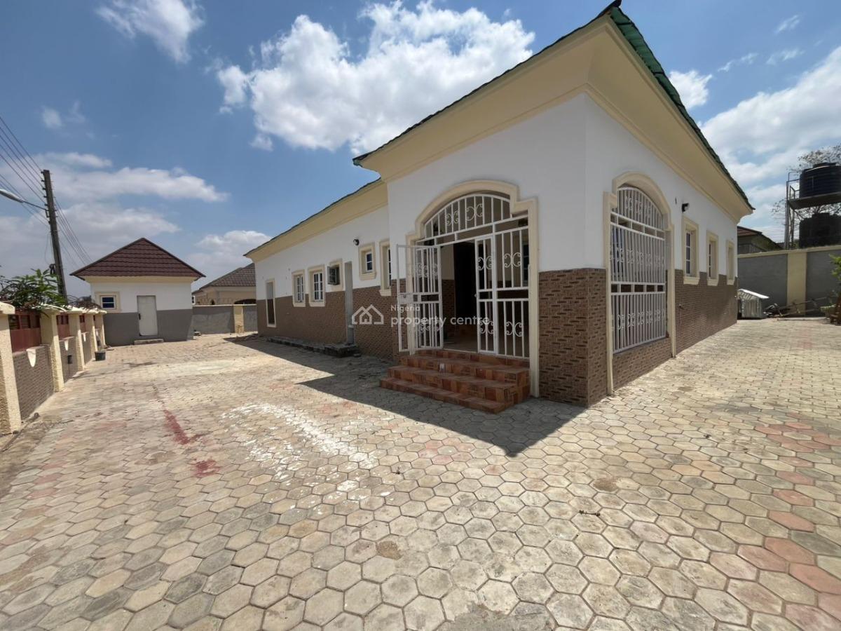 Two Bedrooms Stand-alone Bungalow with Gate House, Inside an Estate at Galadimawa, Galadimawa, Abuja, Detached Bungalow for Rent