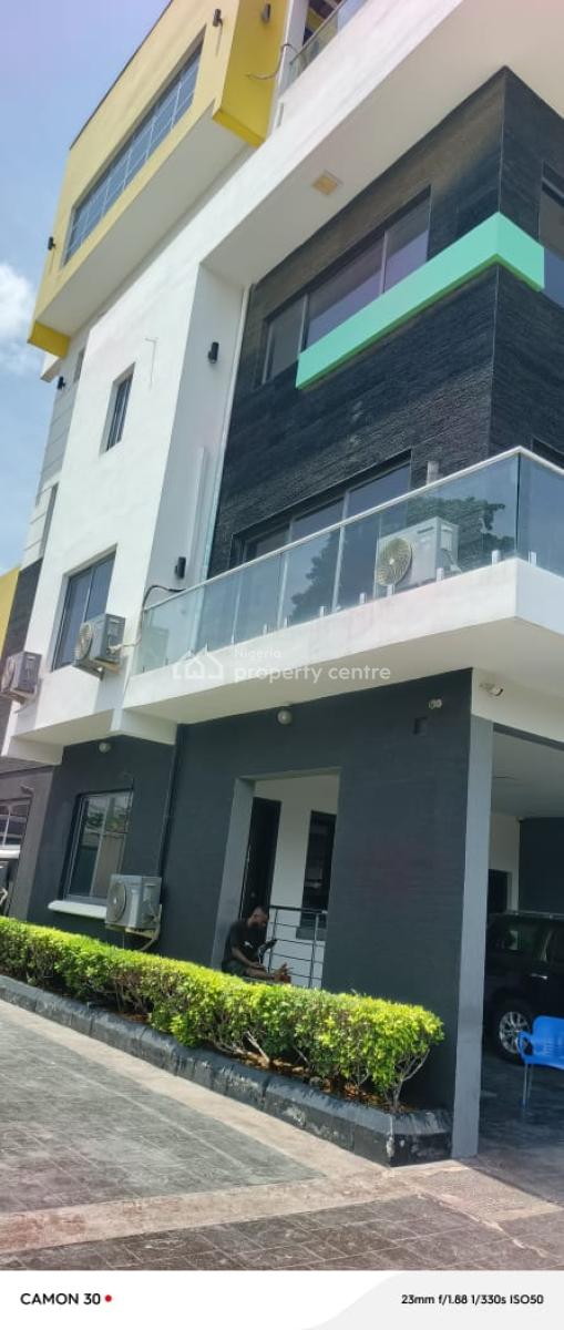 4 Bedroom Terrace with Bq, Elevator and Open Terrace, Off Queens Drive, Ikoyi, Lagos, Terraced Duplex for Sale