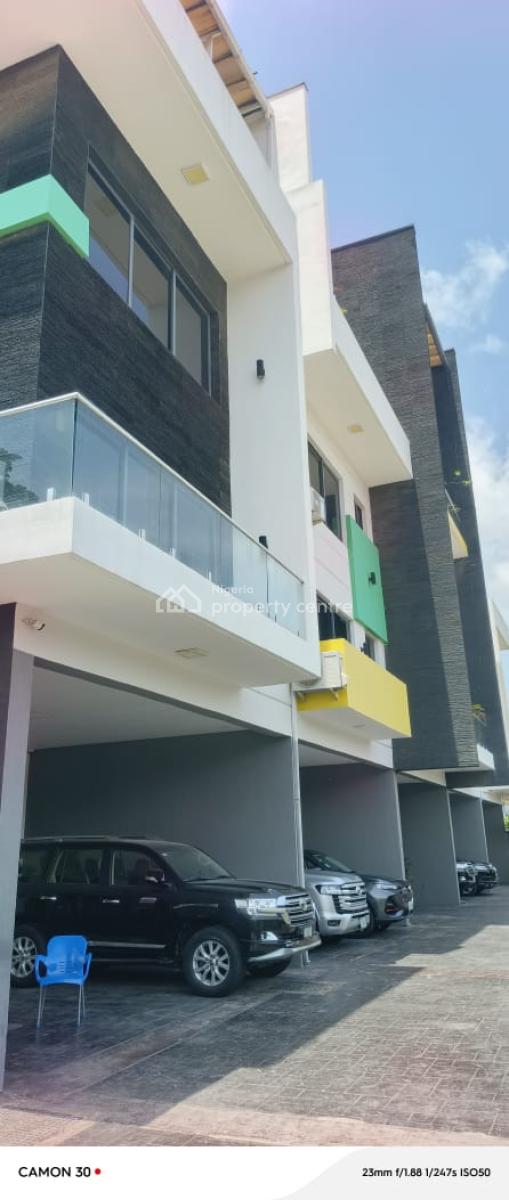 4 Bedroom Terrace with Bq, Elevator and Open Terrace, Off Queens Drive, Ikoyi, Lagos, Terraced Duplex for Sale
