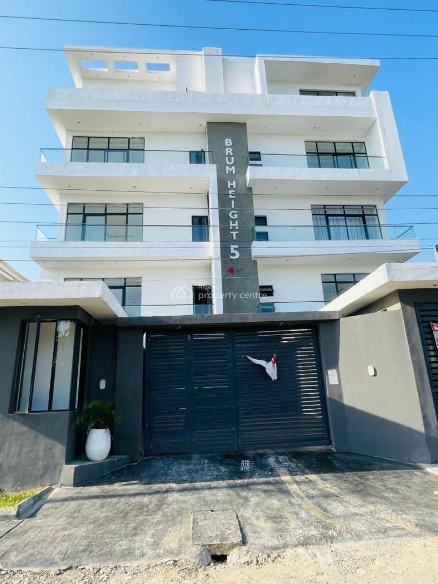 Well Spacious 2 Bedroom Apartment with Pool,gym House and Elevator for, Ikate, Located in a Well Secured Environment, Ikate, Lekki, Lagos, Block of Flats for Sale