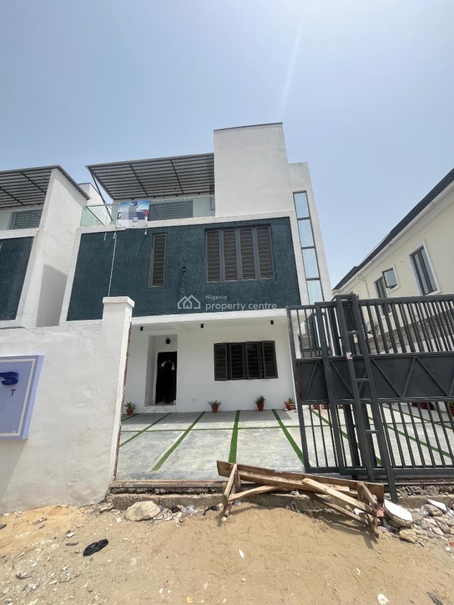 Spacious Brand New 4 Bedroom Semi Detached Duplex with Bq Available, Ologolo, Ologolo, Lekki, Lagos, Semi-detached Duplex for Rent