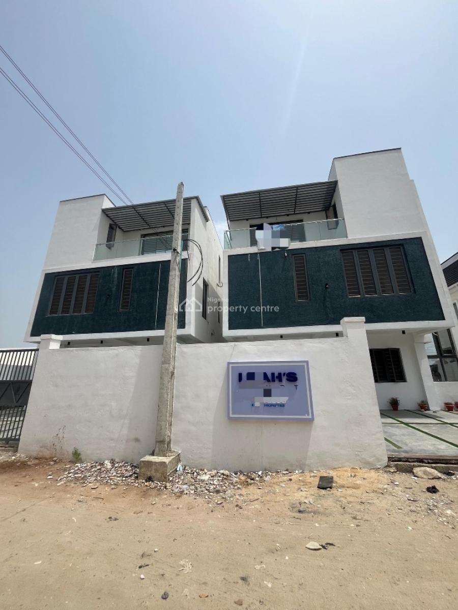 Spacious Brand New 4 Bedroom Semi Detached Duplex with Bq Available, Ologolo, Ologolo, Lekki, Lagos, Semi-detached Duplex for Rent