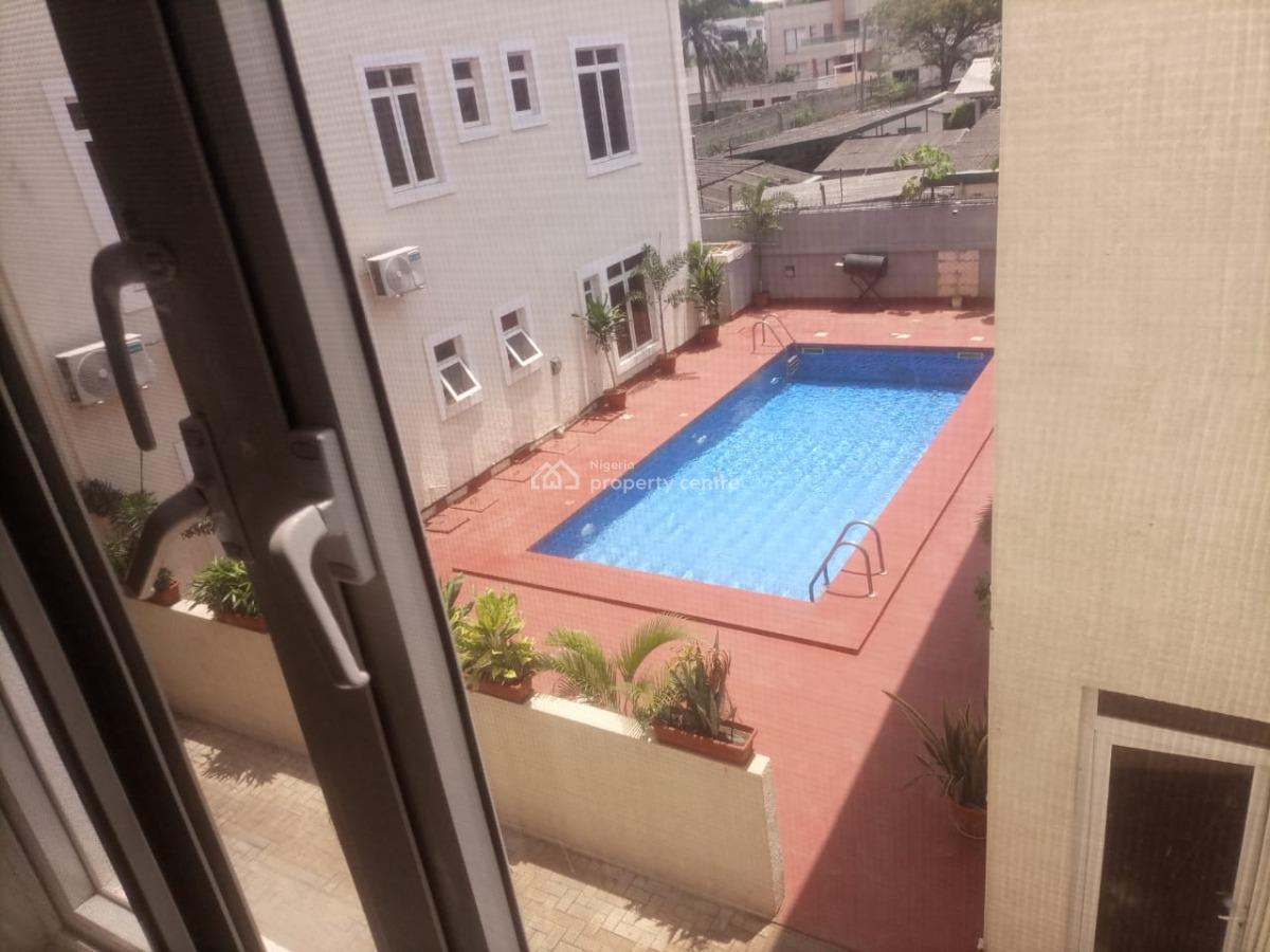 Big Spacious 4 Bedroom Flat with Bq Pool Gym Elevator and 24hr Power, Off Glover Rd, Ikoyi, Lagos, Flat / Apartment for Rent