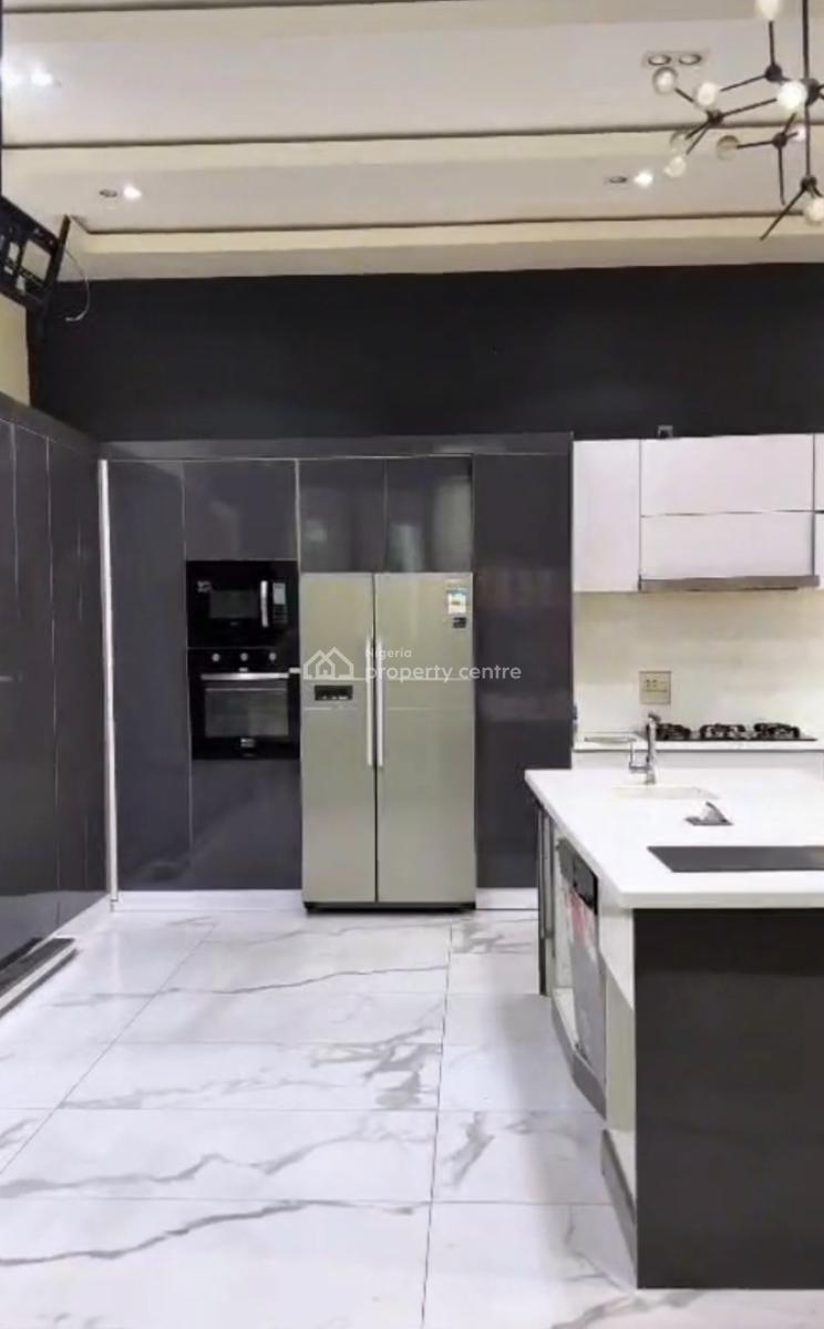 Well Built and Furnished 5 Bedroom Fully Detached House on a 1000sqm, Osapa, Lekki, Lagos, Detached Duplex for Sale