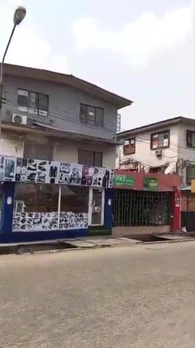 a Corner Piece of 2 Wings Storey Building Structure Directly on Toyin, Toyin Street Ikeja, Ikeja, Lagos, Block of Flats for Sale