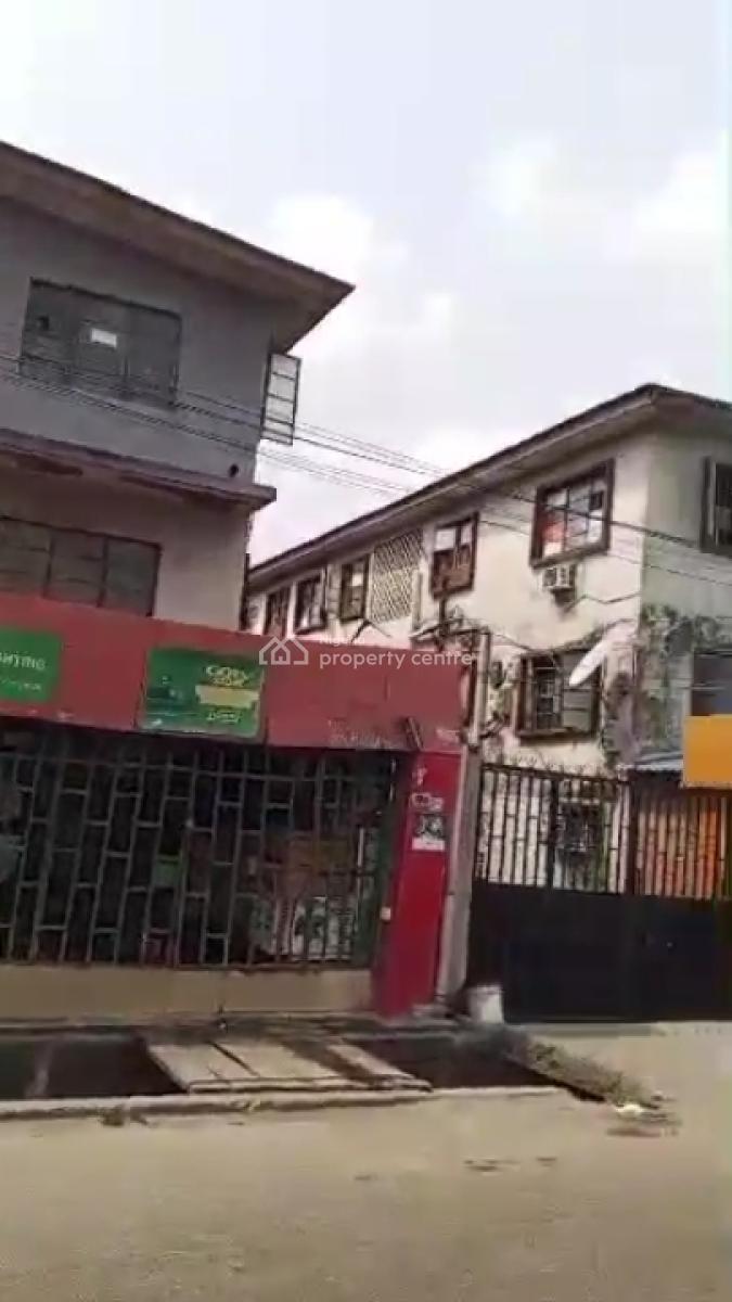 a Corner Piece of 2 Wings Storey Building Structure Directly on Toyin, Toyin Street Ikeja, Ikeja, Lagos, Block of Flats for Sale