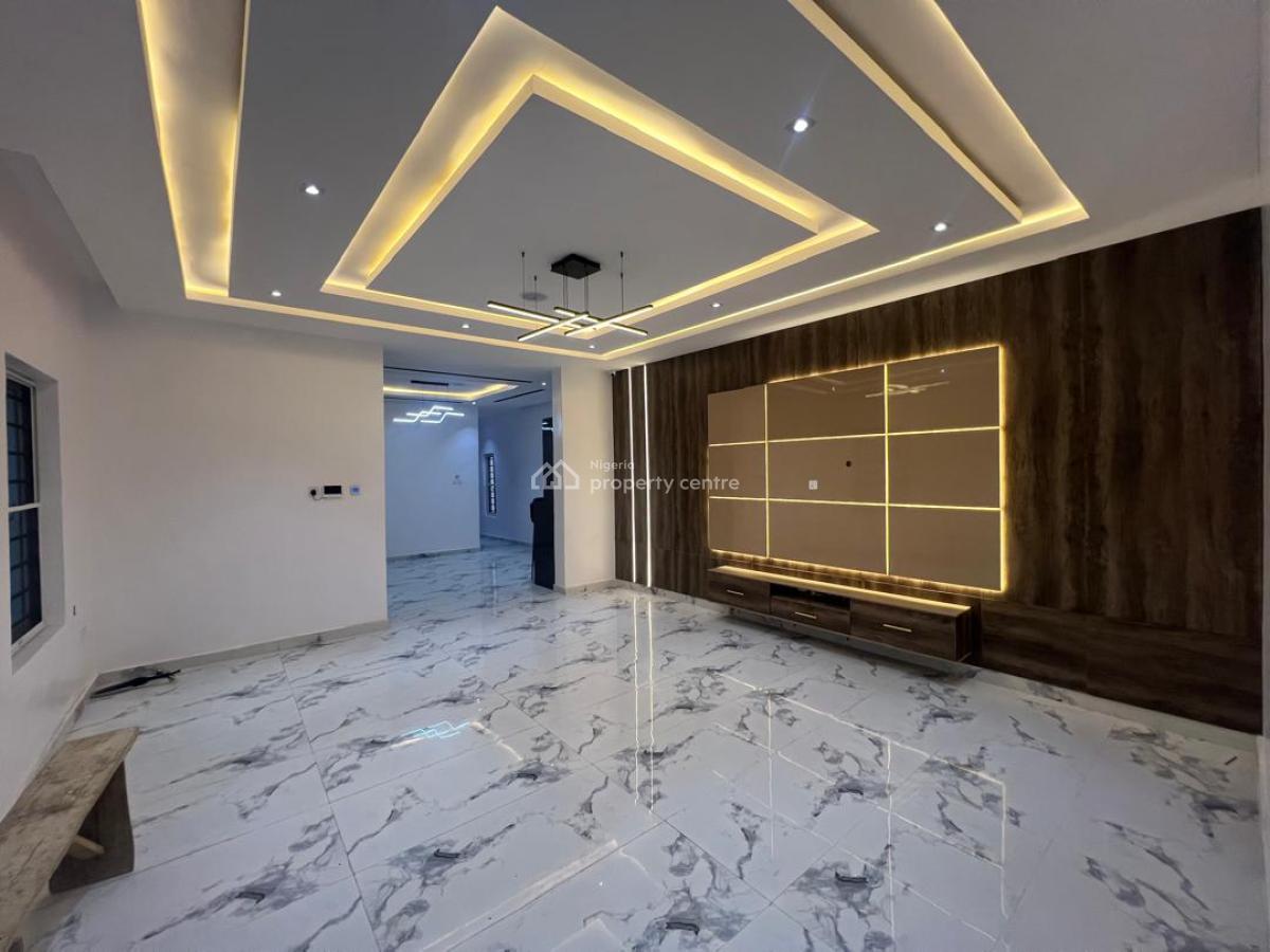 a Newly Built, Luxury 5 Bedroom Fully Detached Duplex, with 2 Room Bq,, Chevron, Lekki, Lagos, Detached Duplex for Sale