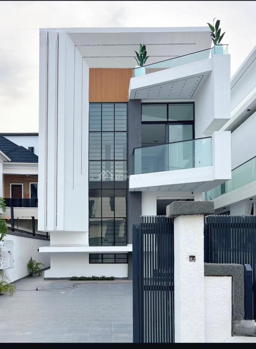 5 Bedroom Stunning House with a Pool and Bq, Chevron Lekki Lagos, Lekki, Lagos, Detached Duplex for Sale