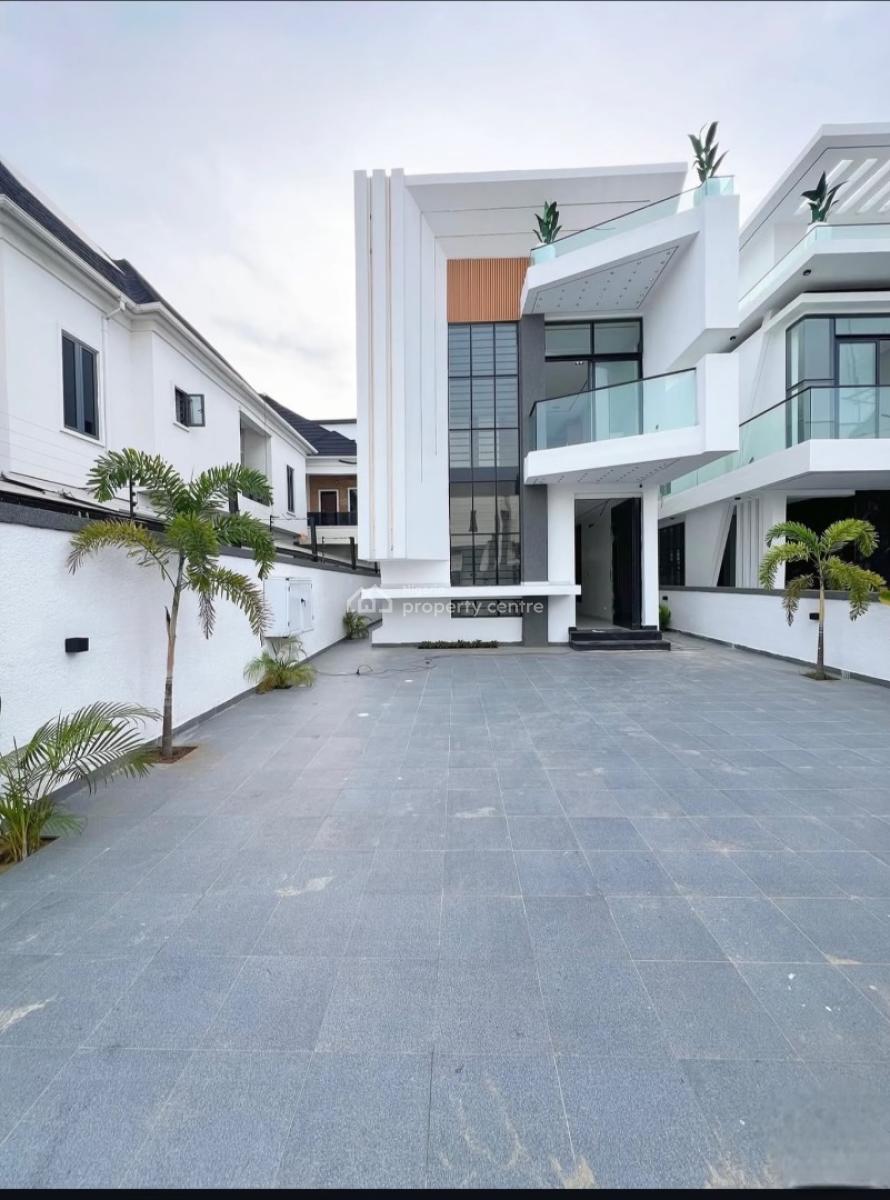 5 Bedroom Stunning House with a Pool and Bq, Chevron Lekki Lagos, Lekki, Lagos, Detached Duplex for Sale