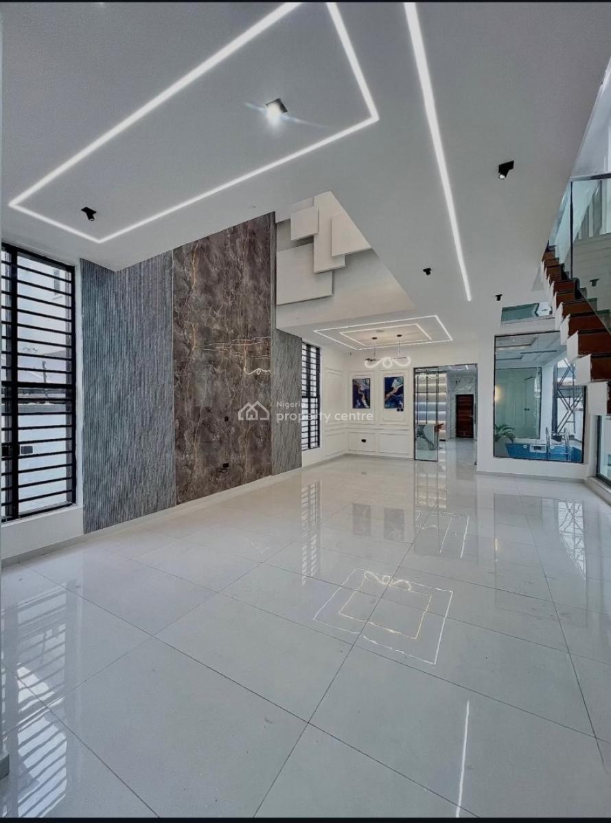 5 Bedroom Stunning House with a Pool and Bq, Chevron Lekki Lagos, Lekki, Lagos, Detached Duplex for Sale