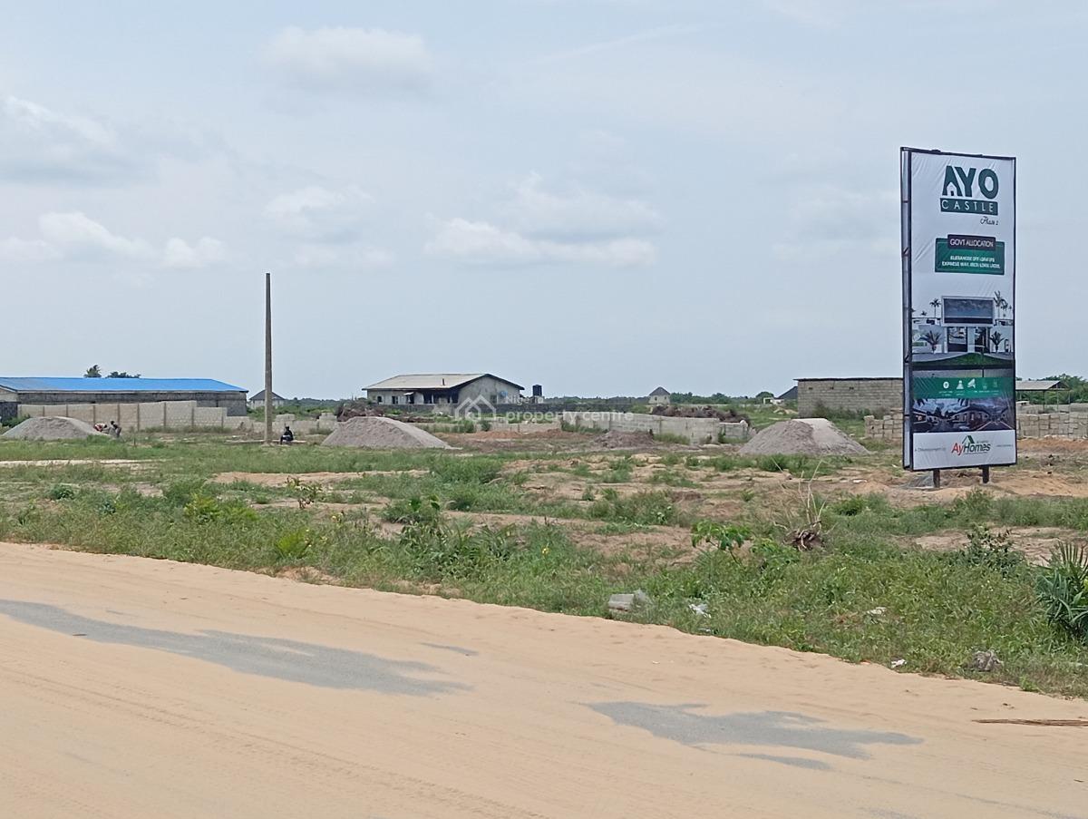 Government Allocated Land, Ayo Castle Phase 2 By Elerangbe Road., Eleranigbe, Ibeju Lekki, Lagos, Residential Land for Sale