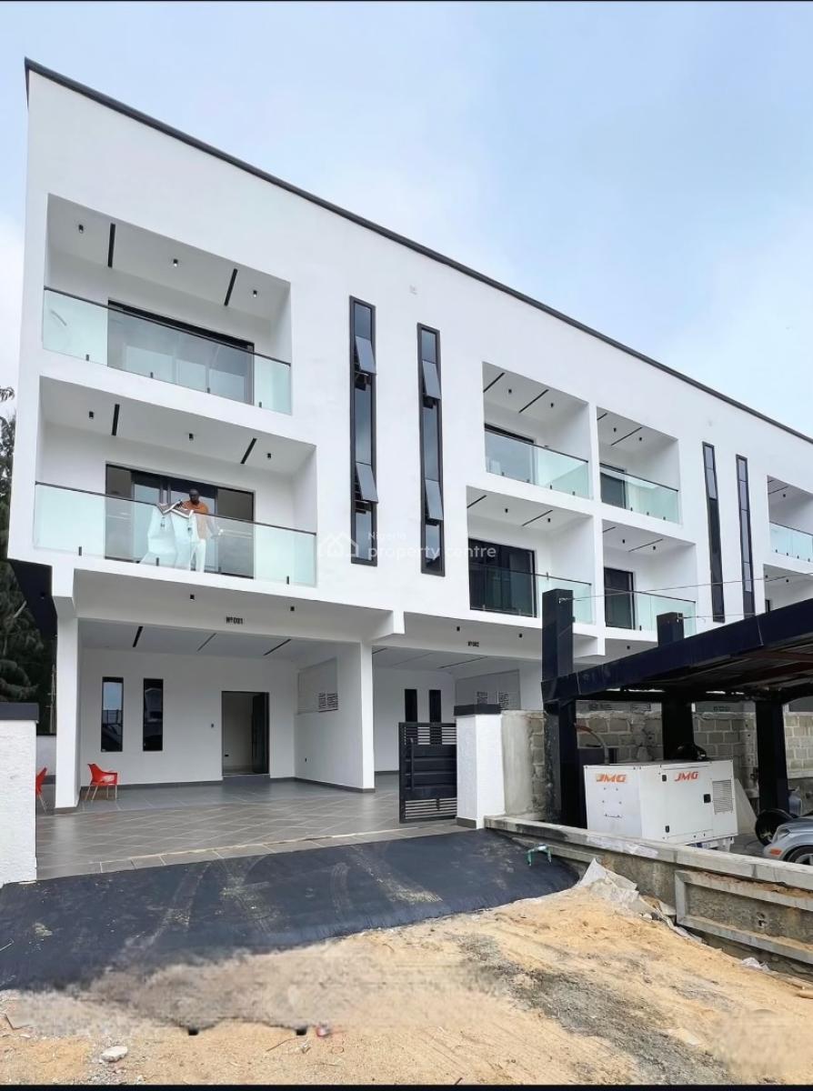 4 Bedroom Duplex with a Bq, Ikota Lekki, Lekki, Lagos, Terraced Duplex for Sale