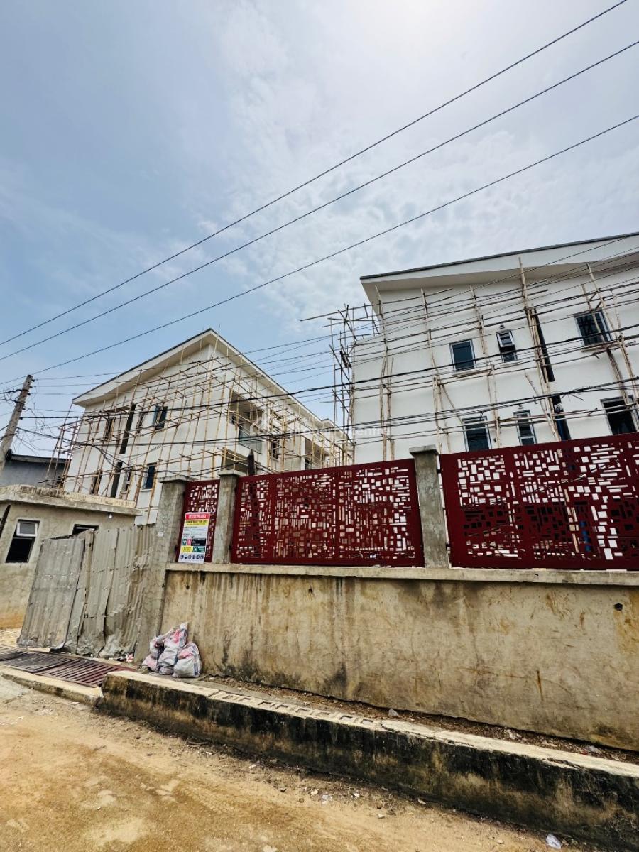Lovely Built 5 Bedroom Semi Detached Duplex with Bq & Pool, Palmgrove, Ilupeju, Lagos, Semi-detached Duplex for Sale