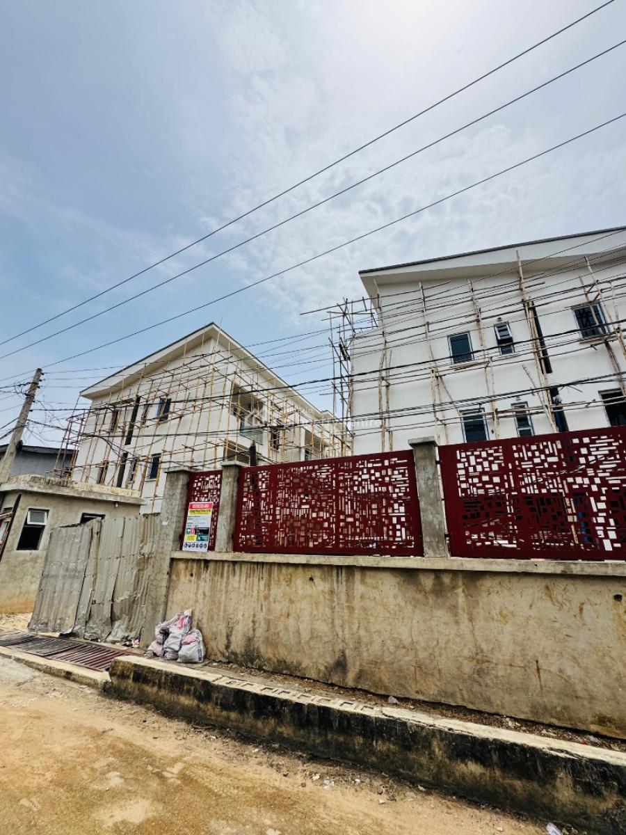 Lovely Built 5 Bedroom Semi Detached Duplex with Bq & Pool, Palmgrove, Ilupeju, Lagos, Semi-detached Duplex for Sale