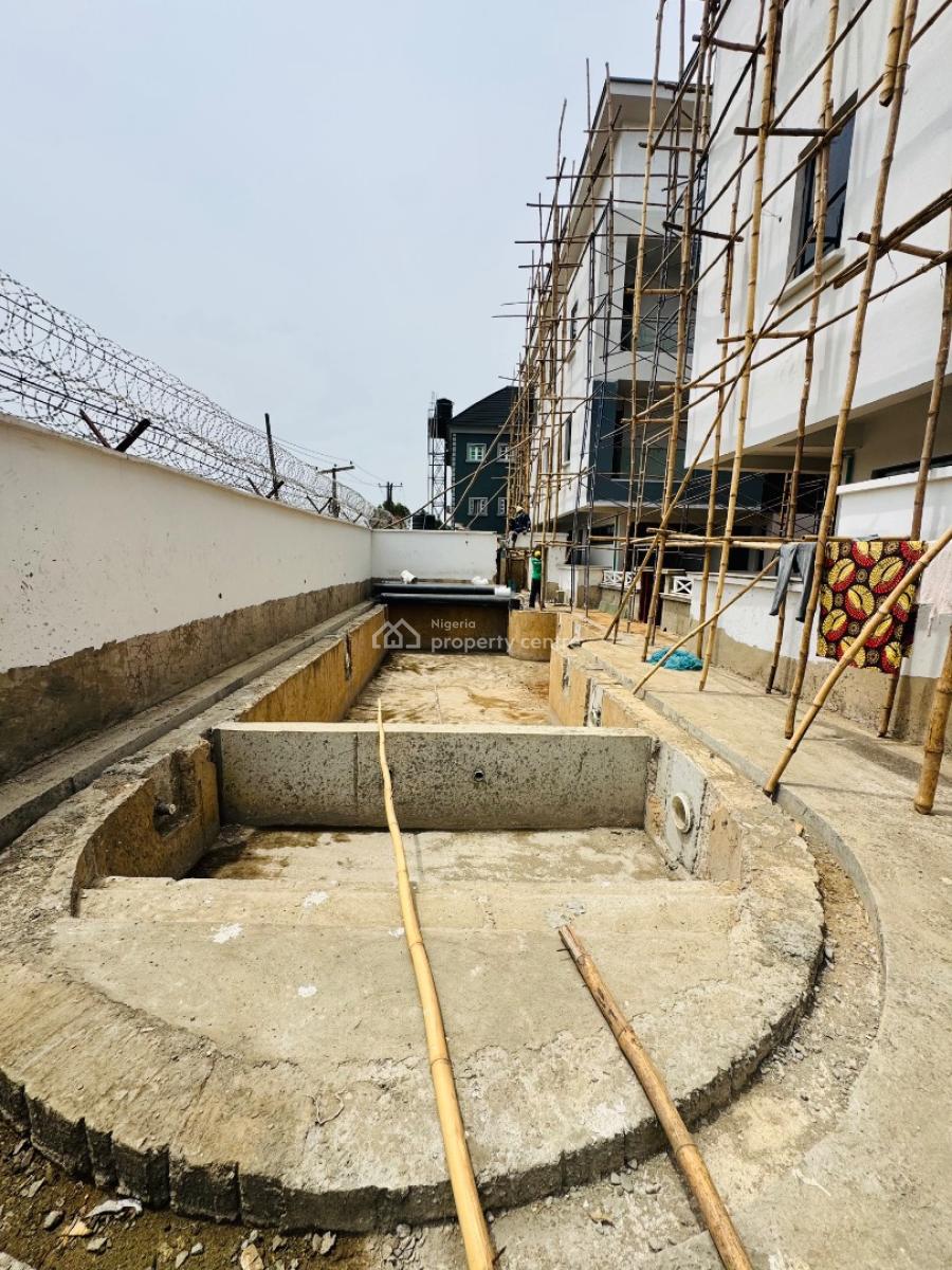 Lovely Built 5 Bedroom Semi Detached Duplex with Bq & Pool, Palmgrove, Ilupeju, Lagos, Semi-detached Duplex for Sale