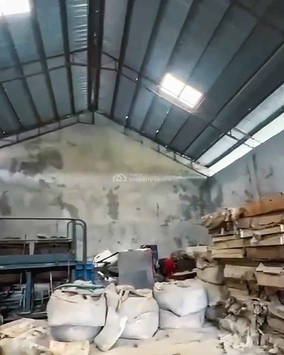 500sqm Warehouse with High Ceilings & Offices, Airport Road, Igwuruta, Port Harcourt, Rivers, Warehouse for Rent