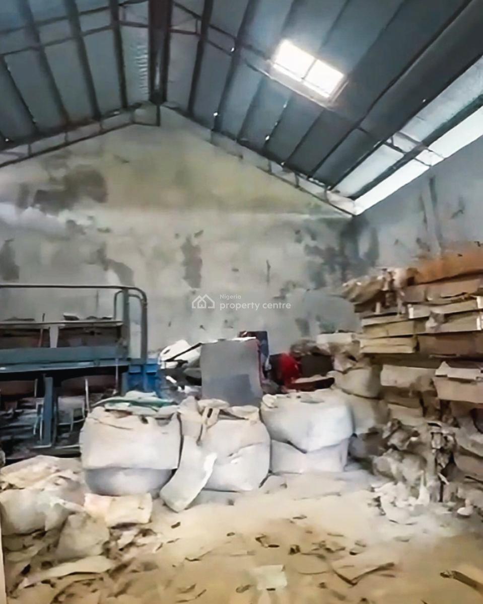 500sqm Warehouse with High Ceilings & Offices, Airport Road, Igwuruta, Port Harcourt, Rivers, Warehouse for Rent