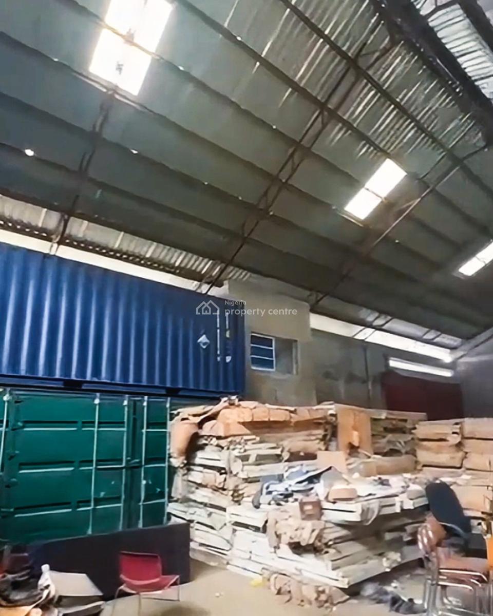 500sqm Warehouse with High Ceilings & Offices, Airport Road, Igwuruta, Port Harcourt, Rivers, Warehouse for Rent