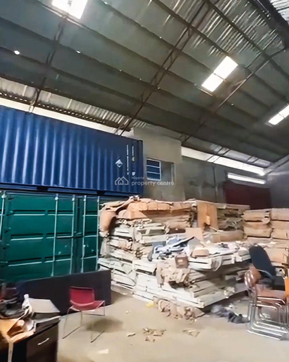 500sqm Warehouse with High Ceilings & Offices, Airport Road, Igwuruta, Port Harcourt, Rivers, Warehouse for Rent