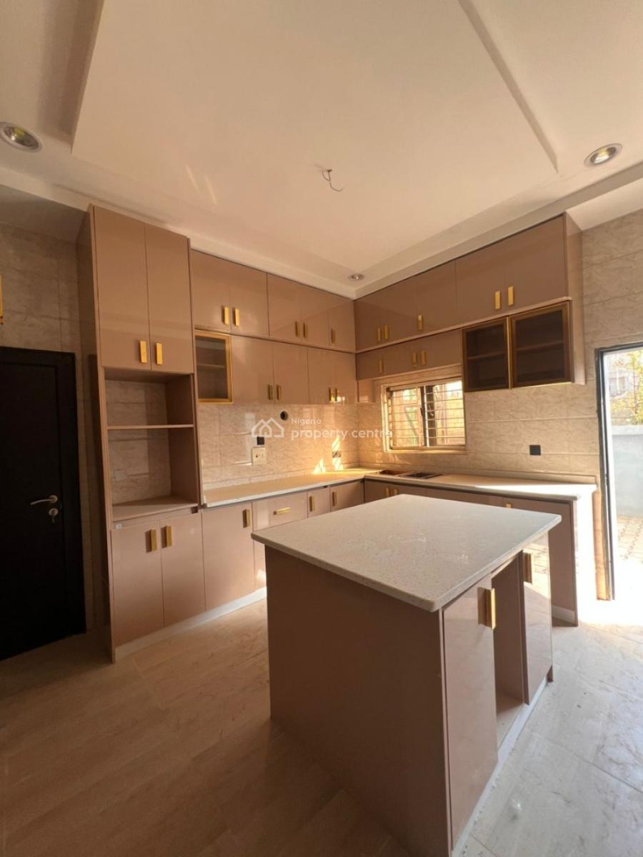 Nice 4 Beds Gated Semidetached Duplex & Bq, Penthouse& 3 Living Rooms, Life Camp, Abuja, Semi-detached Duplex for Sale