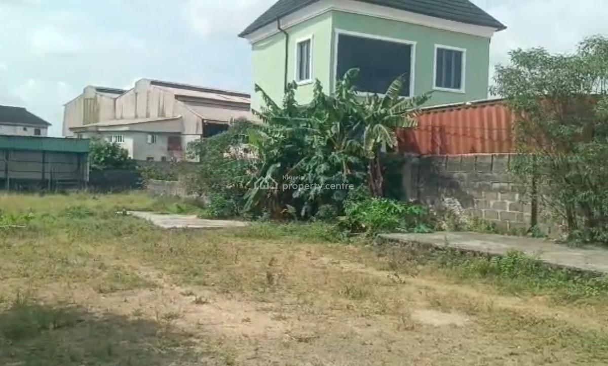 Fenced and Gated 2 Plots of Land Facing Express, Ibeju, Lagos, Commercial Land for Sale